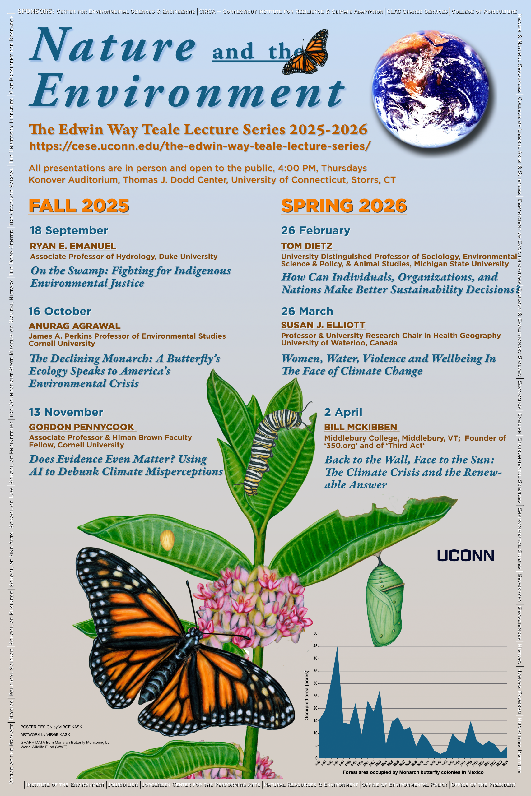 Poster for Teale Lecture series 2025-2026
