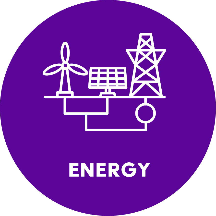 Energy research icon