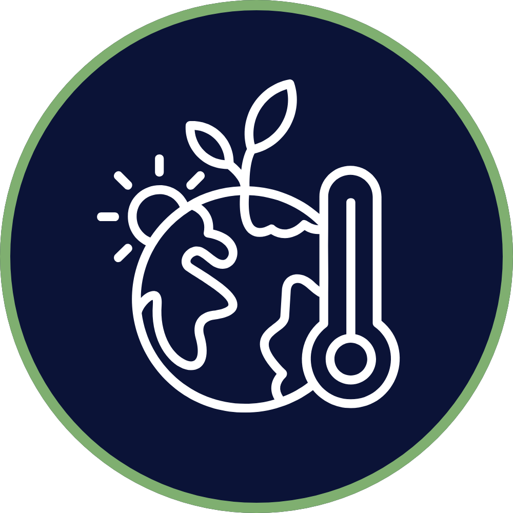 Climate research icon