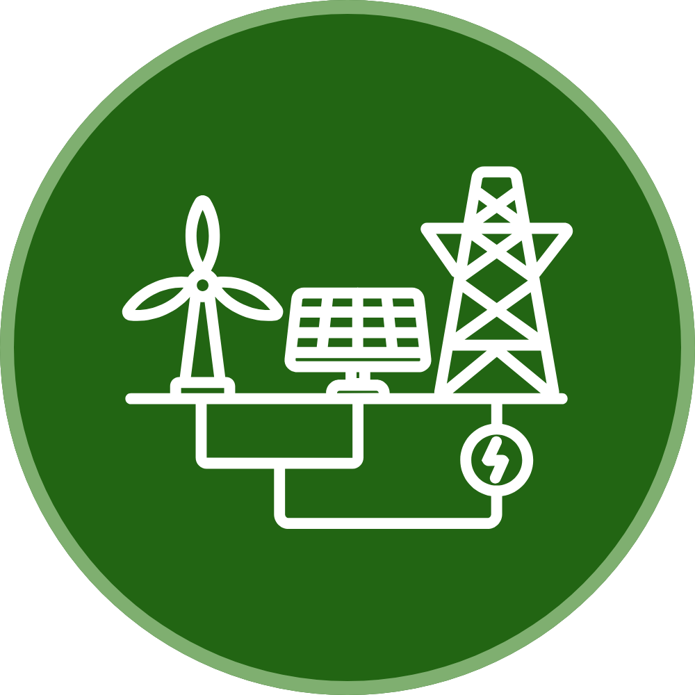 Energy research icon