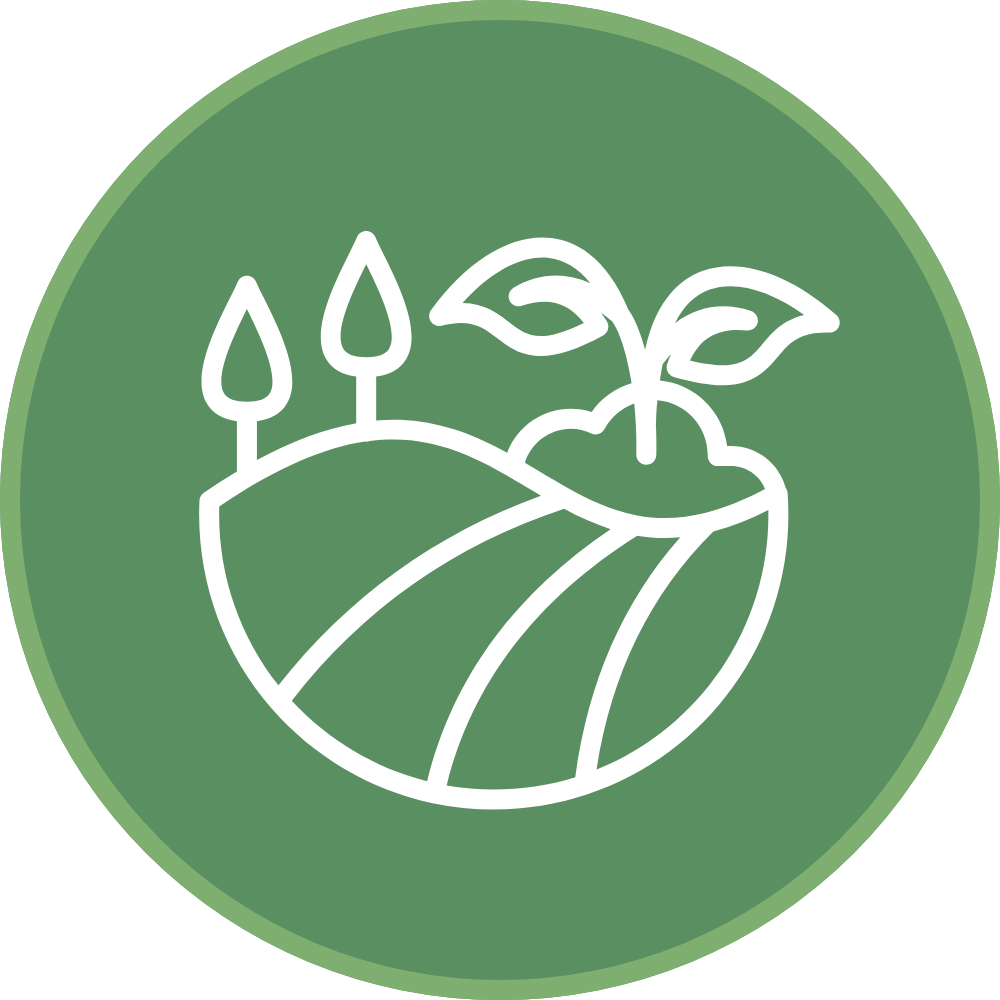 Research icon for food systems