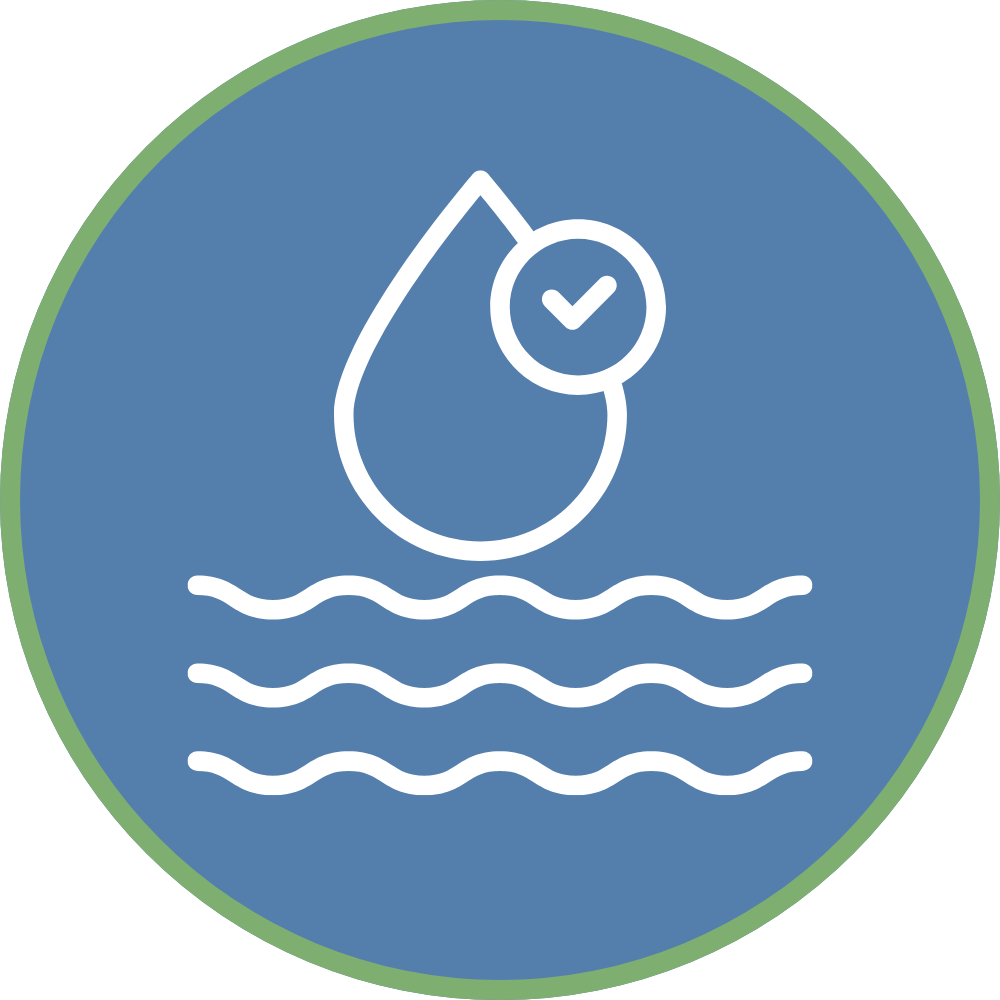 Research icon for water