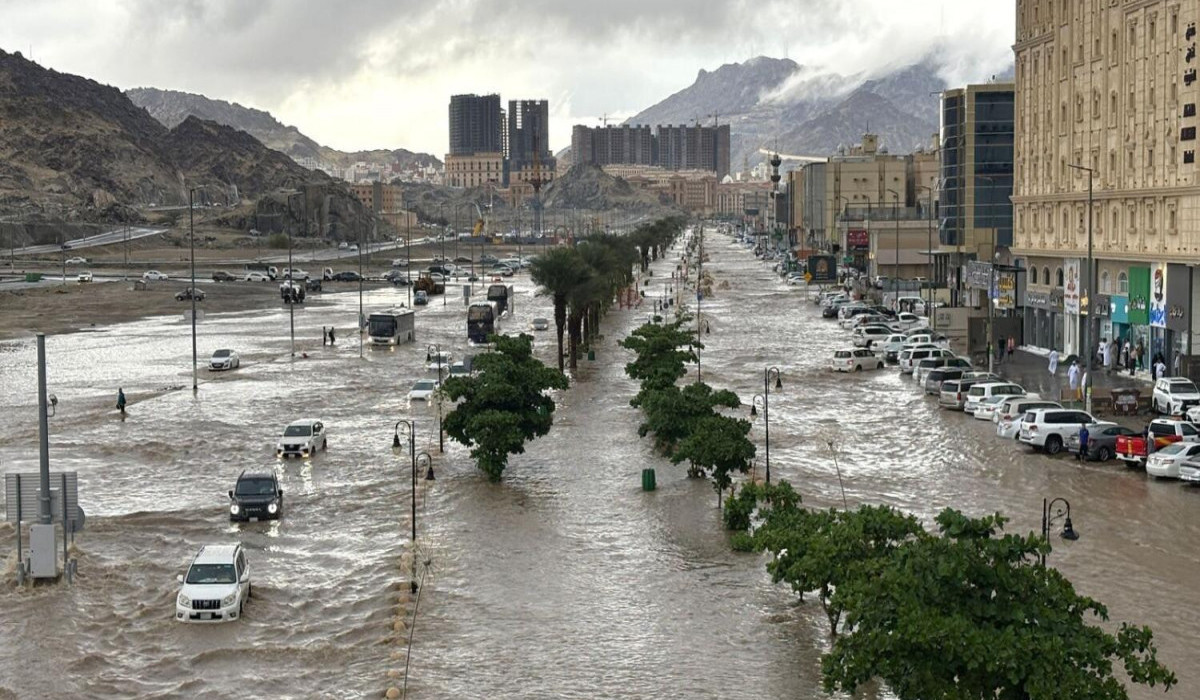 Flash floods in Saudi Arabia